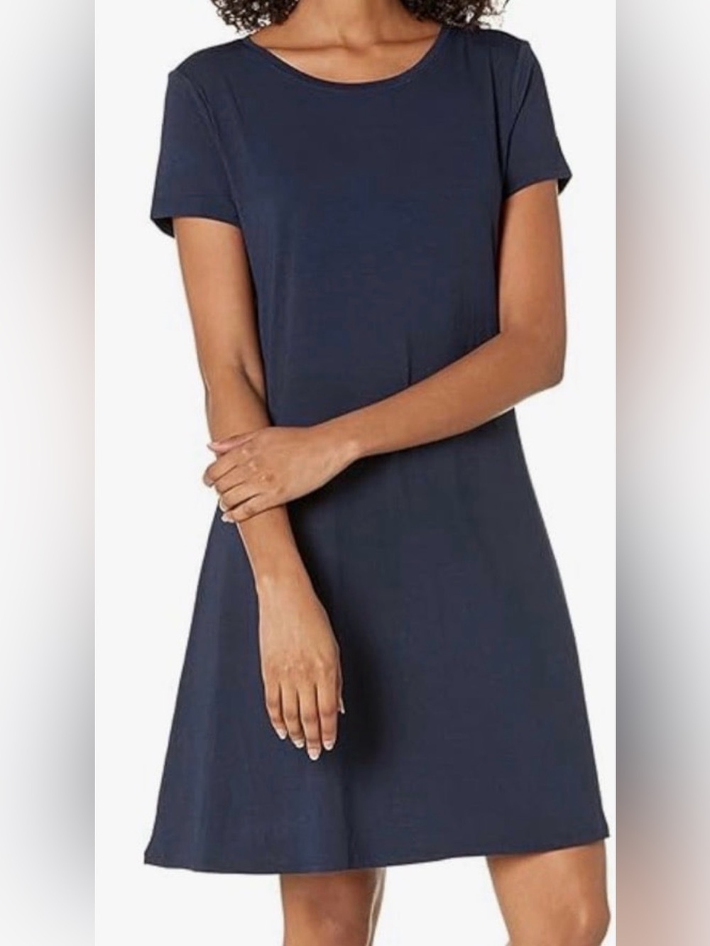 Amazon Essentials Women’s Scoop Neck A Line Swing Dress Fit & Flare NWT